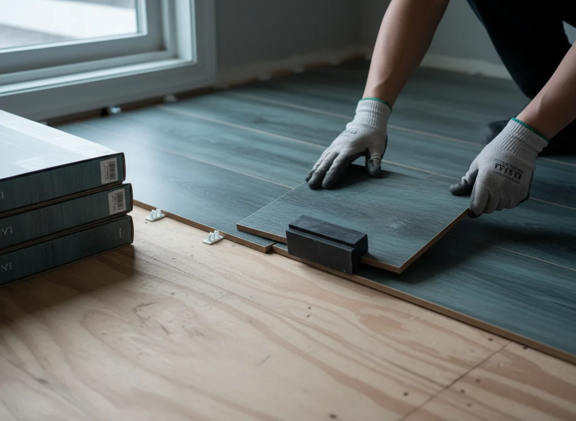 Luxury Vinyl Plank Installation company in Corn, OK